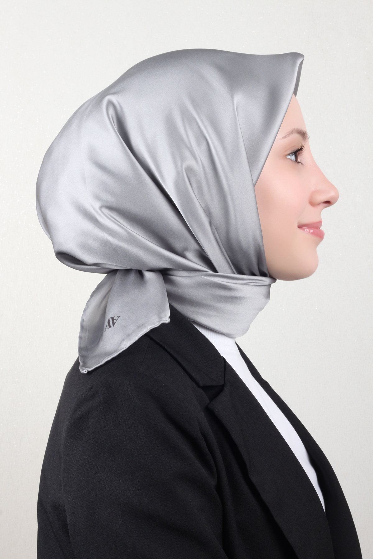 Armine Düz İpek Eşarp 0010-162 Mentol