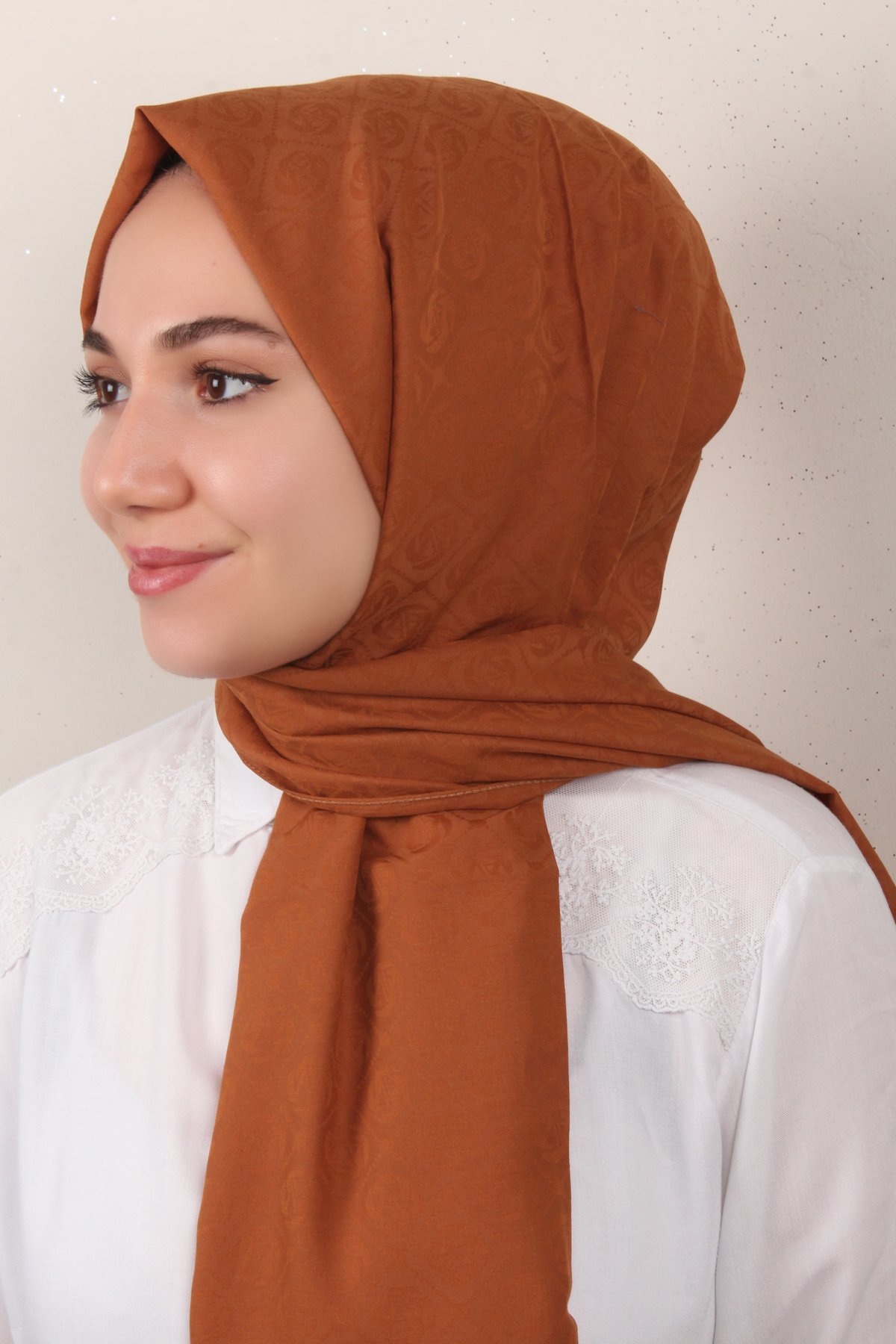 Armine Fresh Şal 3109-11 Kiremit