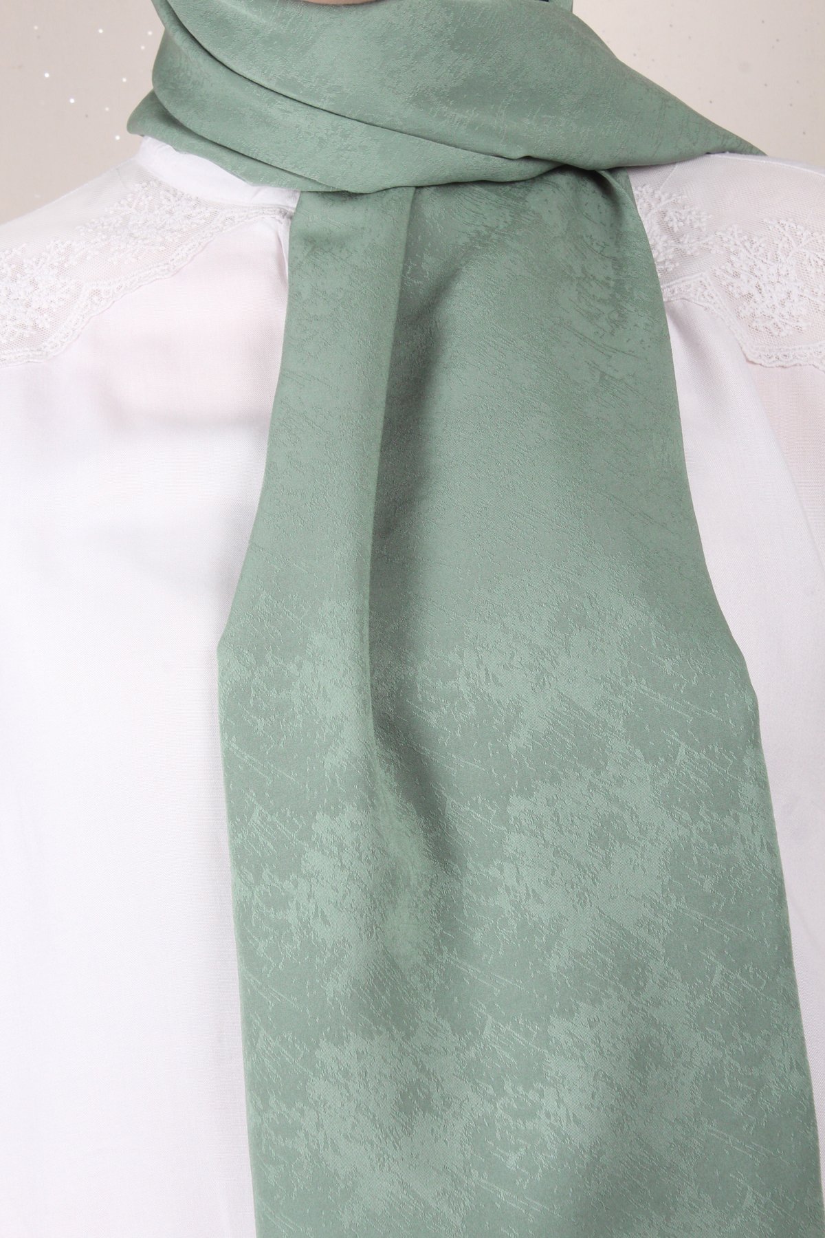 Armine Jakar Capri Şal 3108-2 Mint Yeşili