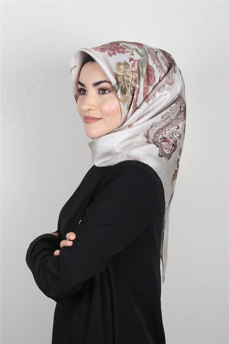 Armine Nostalji İpek Eşarp 8008-25 (Twill İpek)