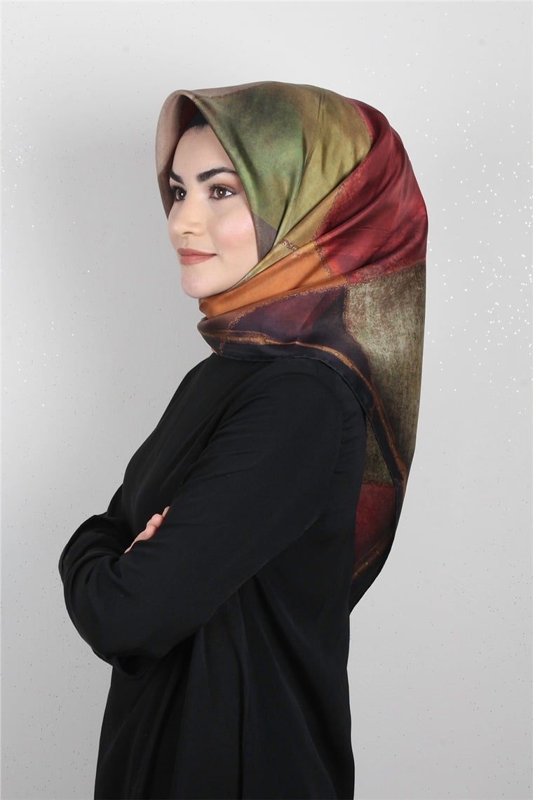 Armine Nostalji İpek Eşarp 8117-01 (Twill İpek)