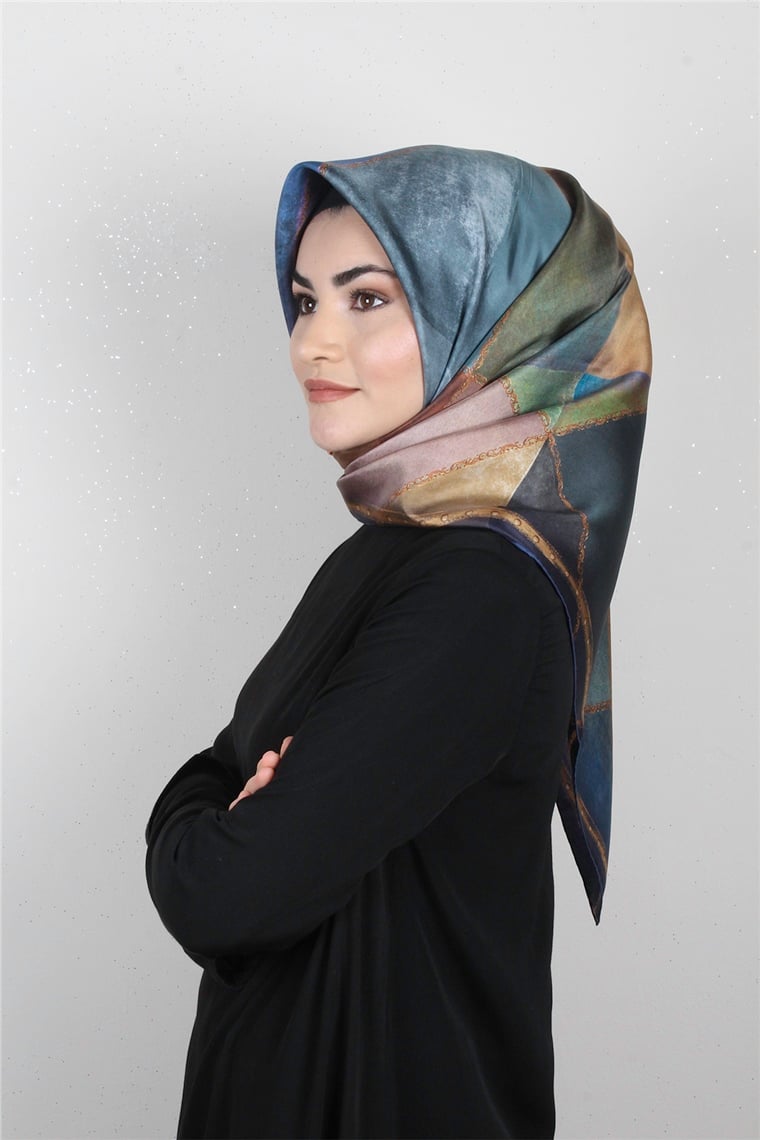 Armine Nostalji İpek Eşarp 8117-33 (Twill İpek)