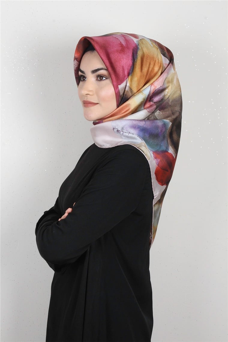 Armine Nostalji İpek Eşarp 8209-34 (Twill İpek)