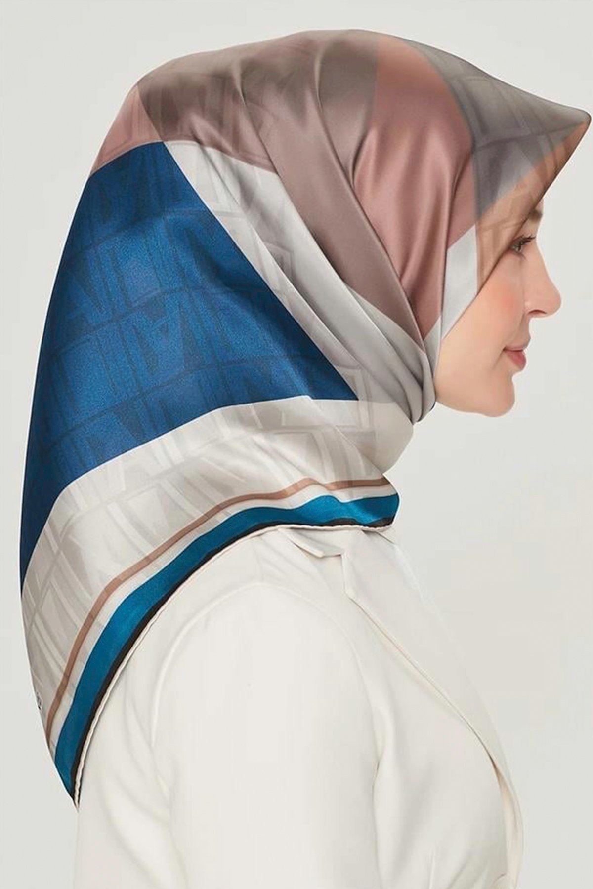 Armine Nostalji İpek Eşarp 8516-37