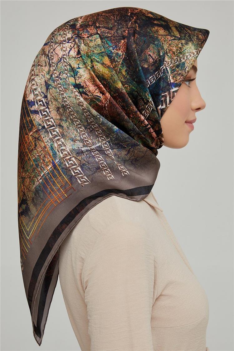 Armine Nostalji İpek Eşarp 86150-10