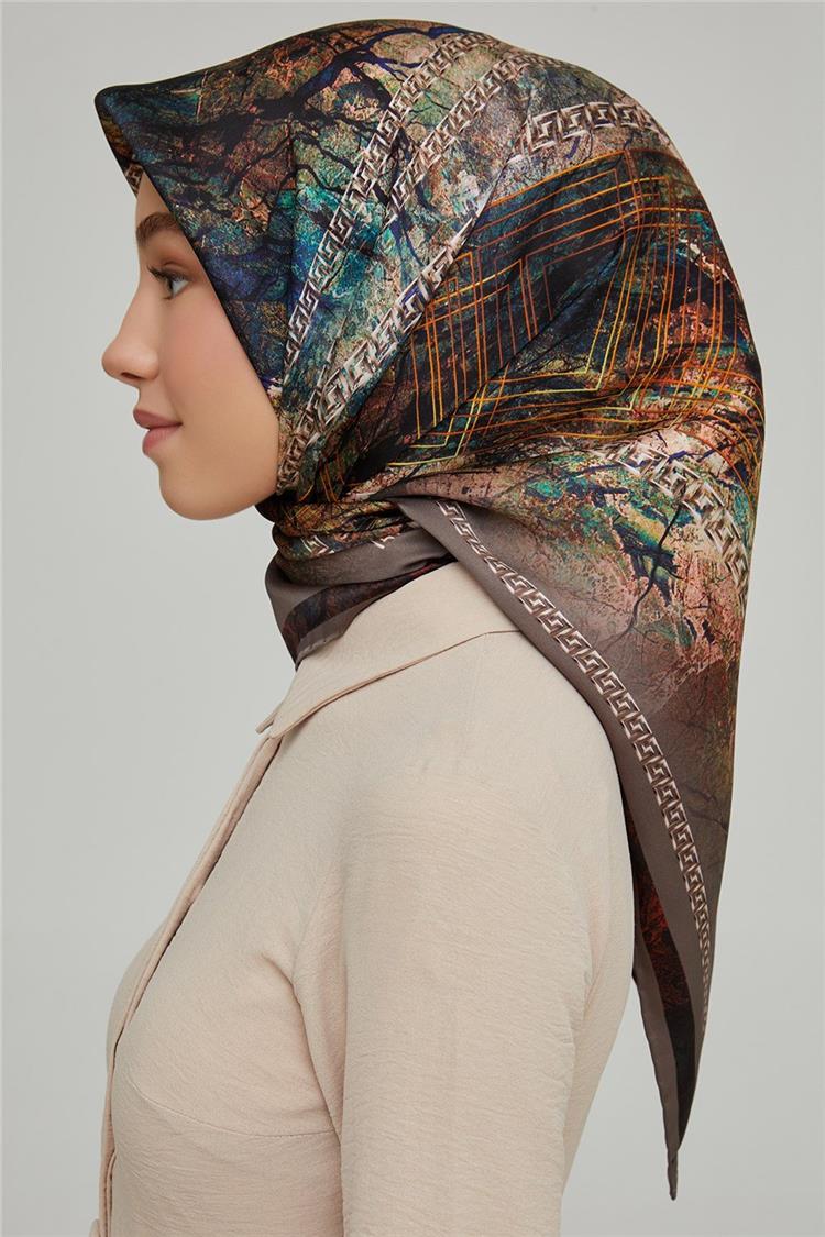 Armine Nostalji İpek Eşarp 86150-10