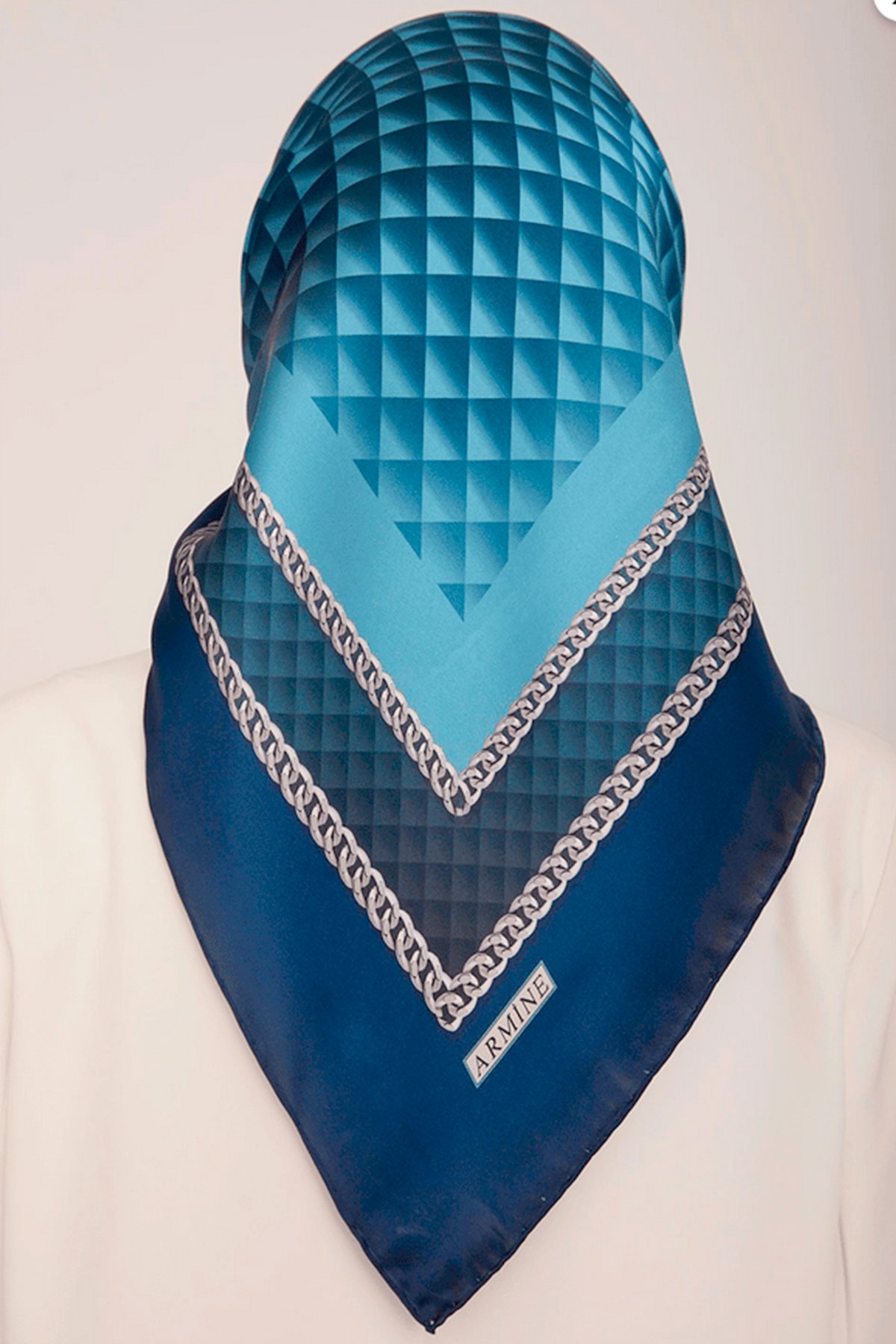 Armine Nostalji İpek Eşarp 8834-51