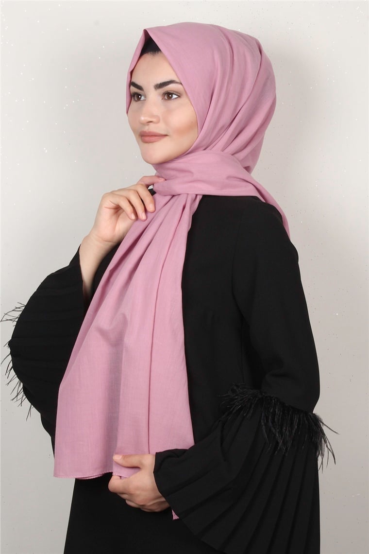 Armine Pamuklu Trend Şal 3000-11 Gül Kurusu