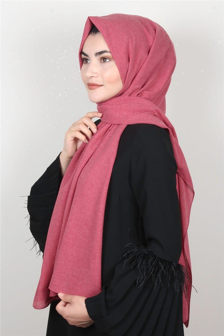 Armine Pamuklu Trend Şal 3000-7 Bordo