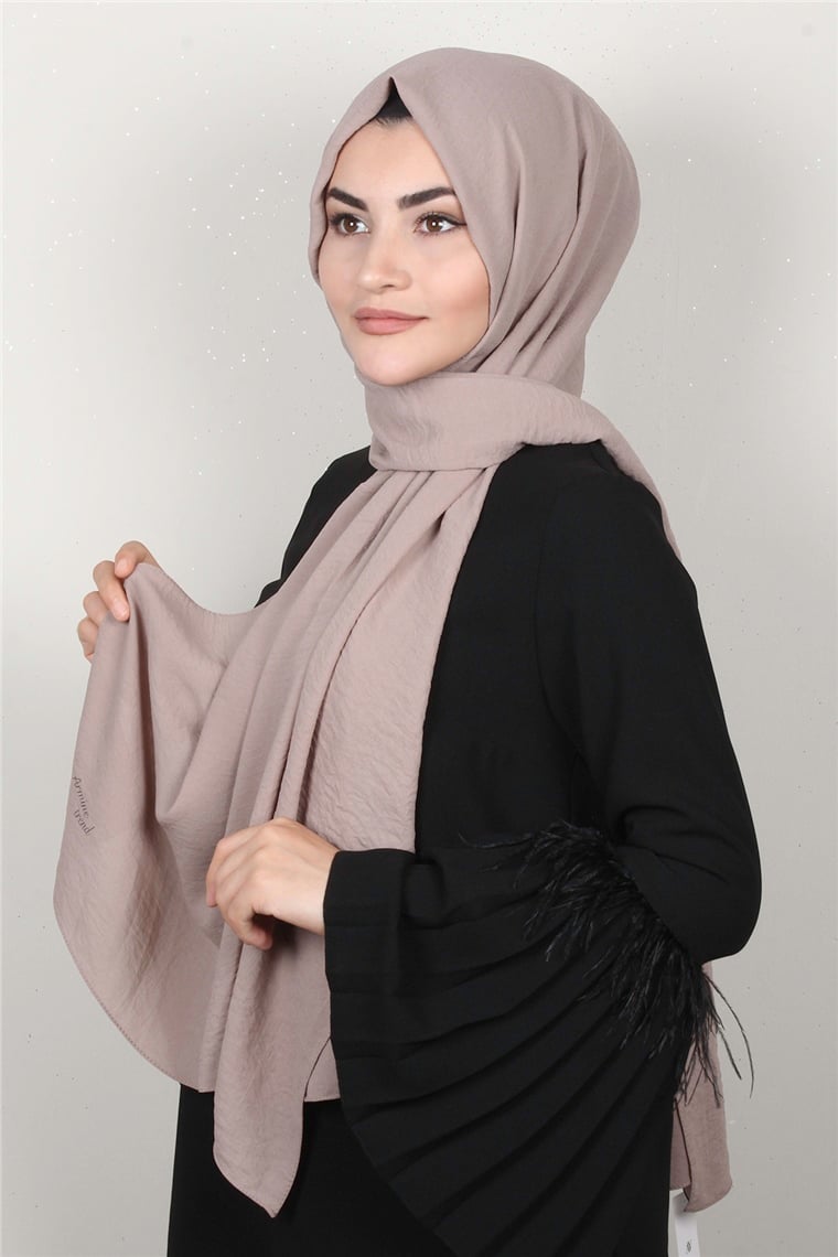 Armine Trend Cazz Şal 3072-19 Koyu Pudra