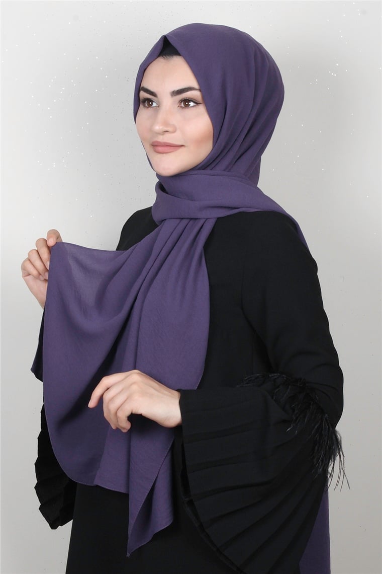 Armine Trend Cazz Şal 3072-9 Mor Menekşe