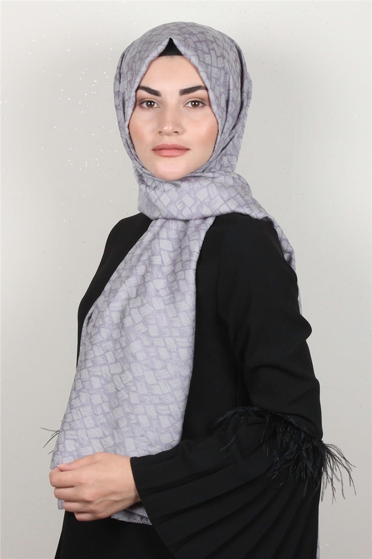 Armine Trend Lina Şal 1367-17 Sepet-Leylak