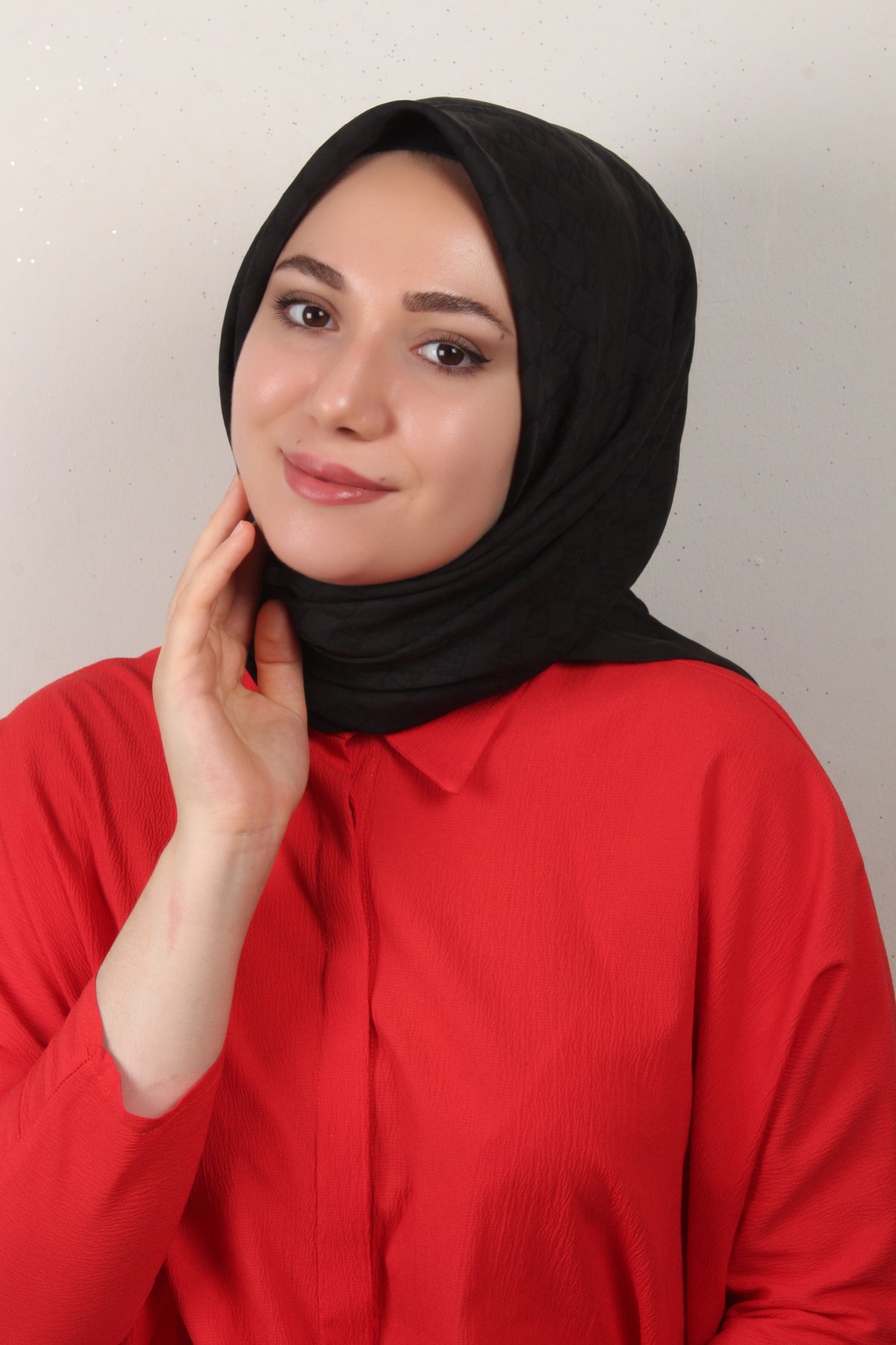 Armine Ultralight Eşarp 3102-1 Siyah