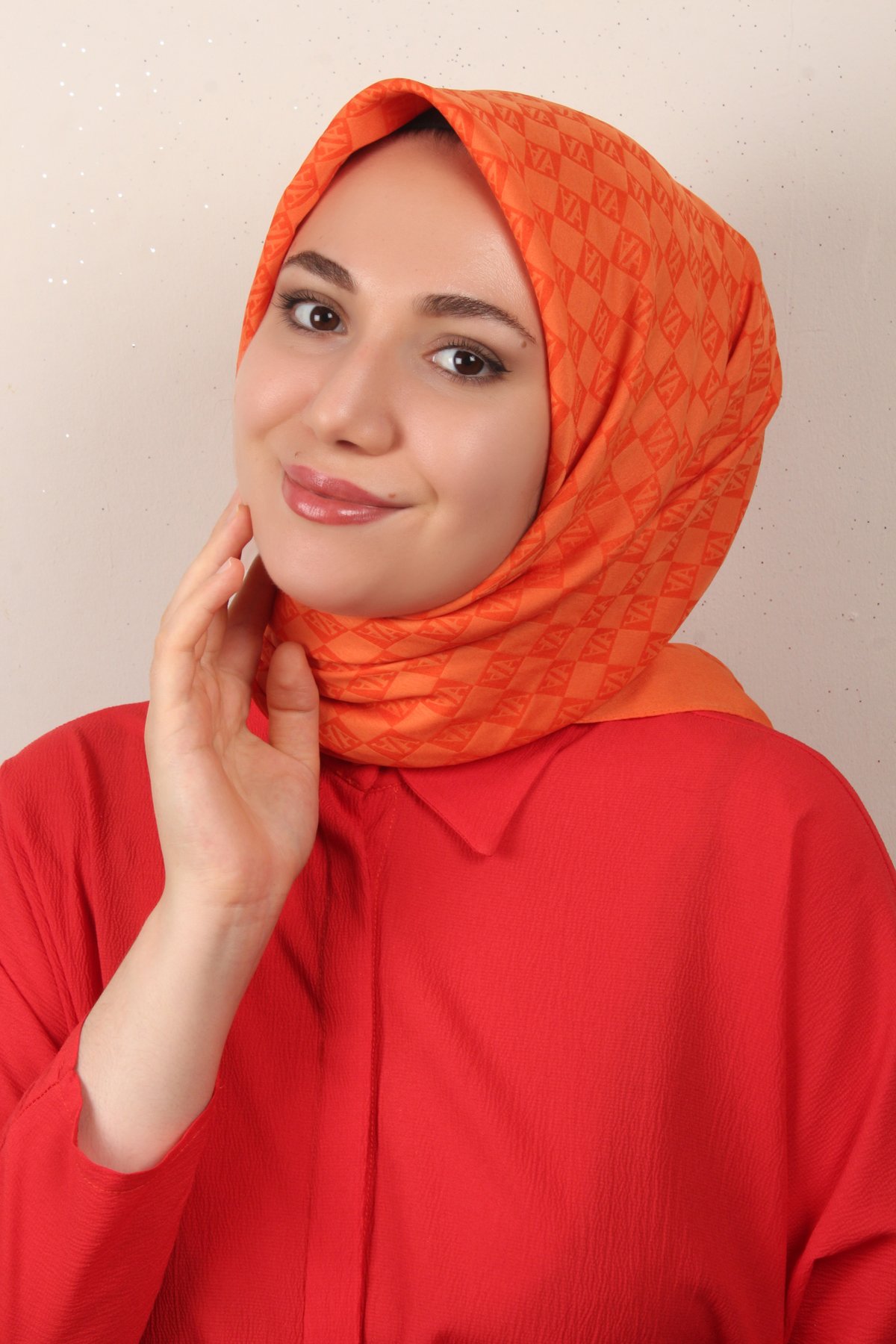 Armine Ultralight Eşarp 3102-8 Turuncu