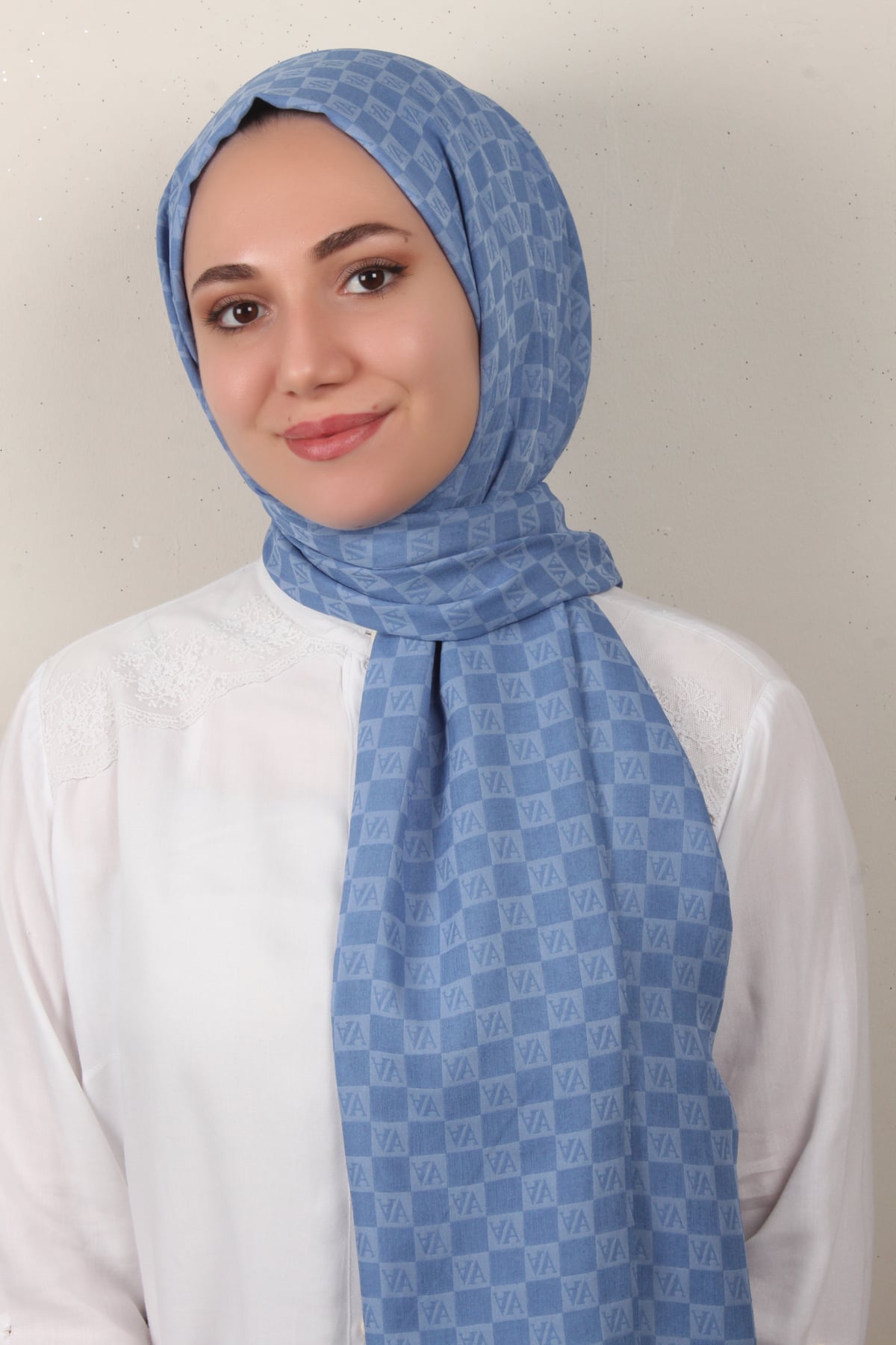Armine Ultralıght Şal 3097-22 Bebe Mavisi