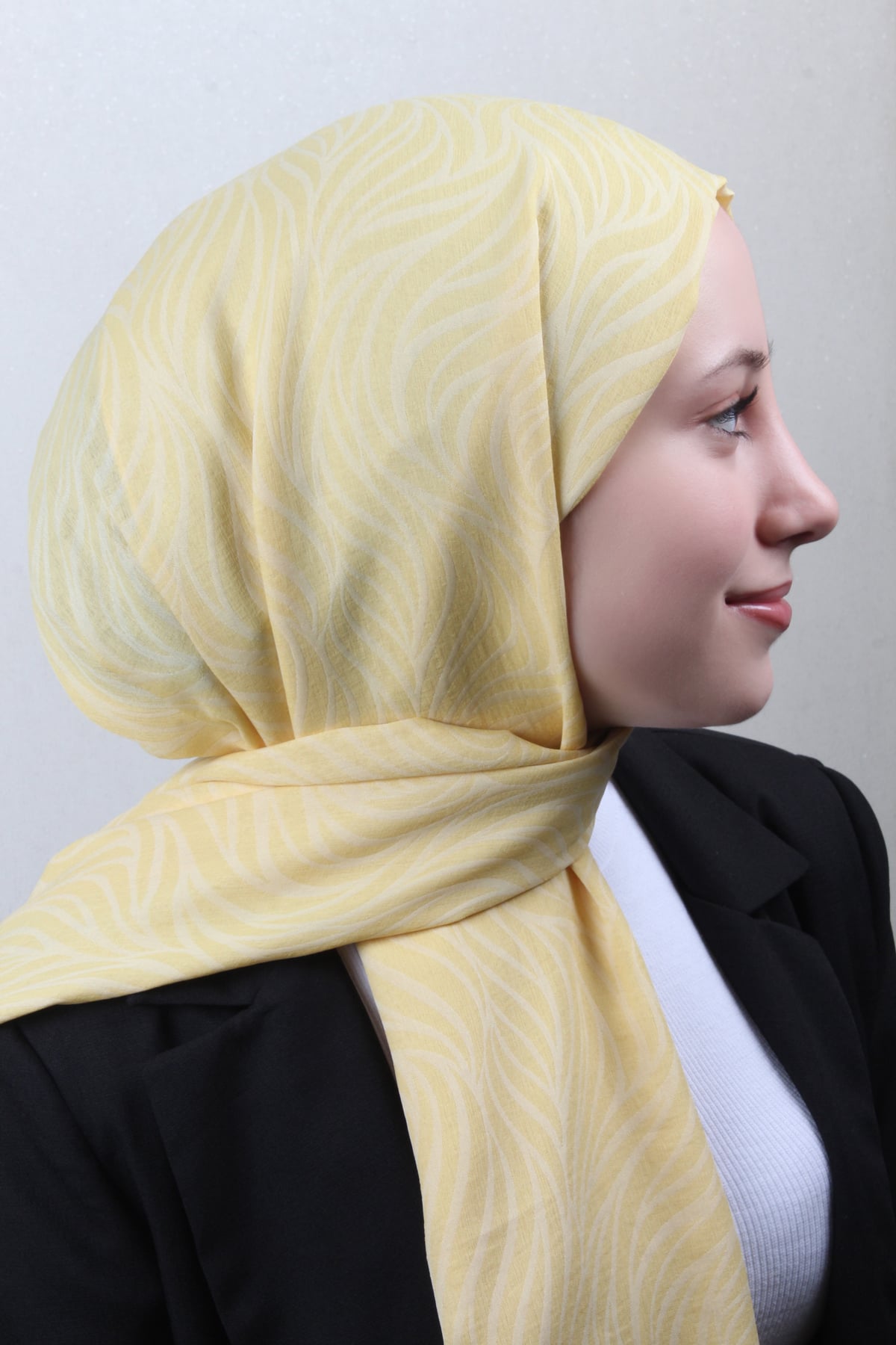 Armine Ultralıght Şal 3111-1 Soft Sarı