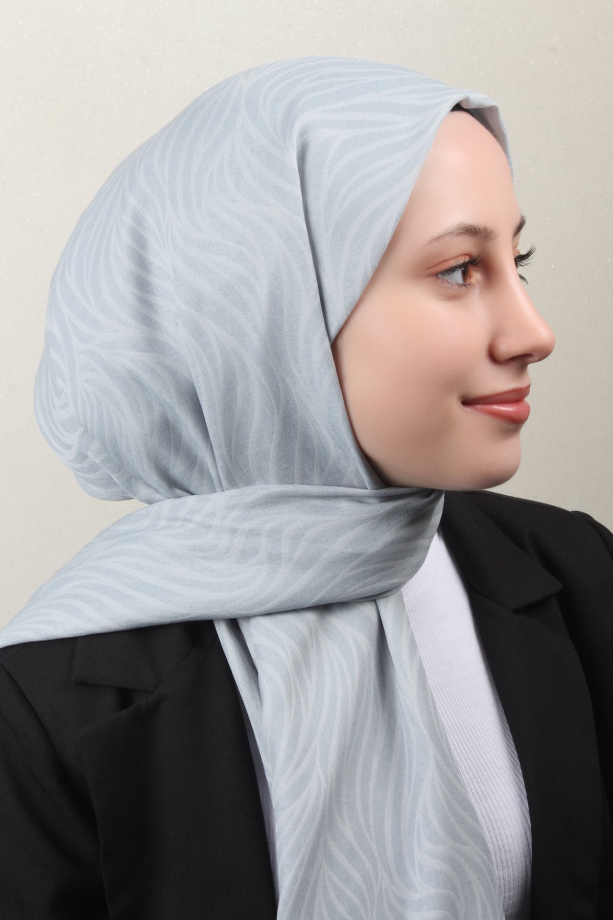 Armine Ultralıght Şal 3111-11 Gümüş
