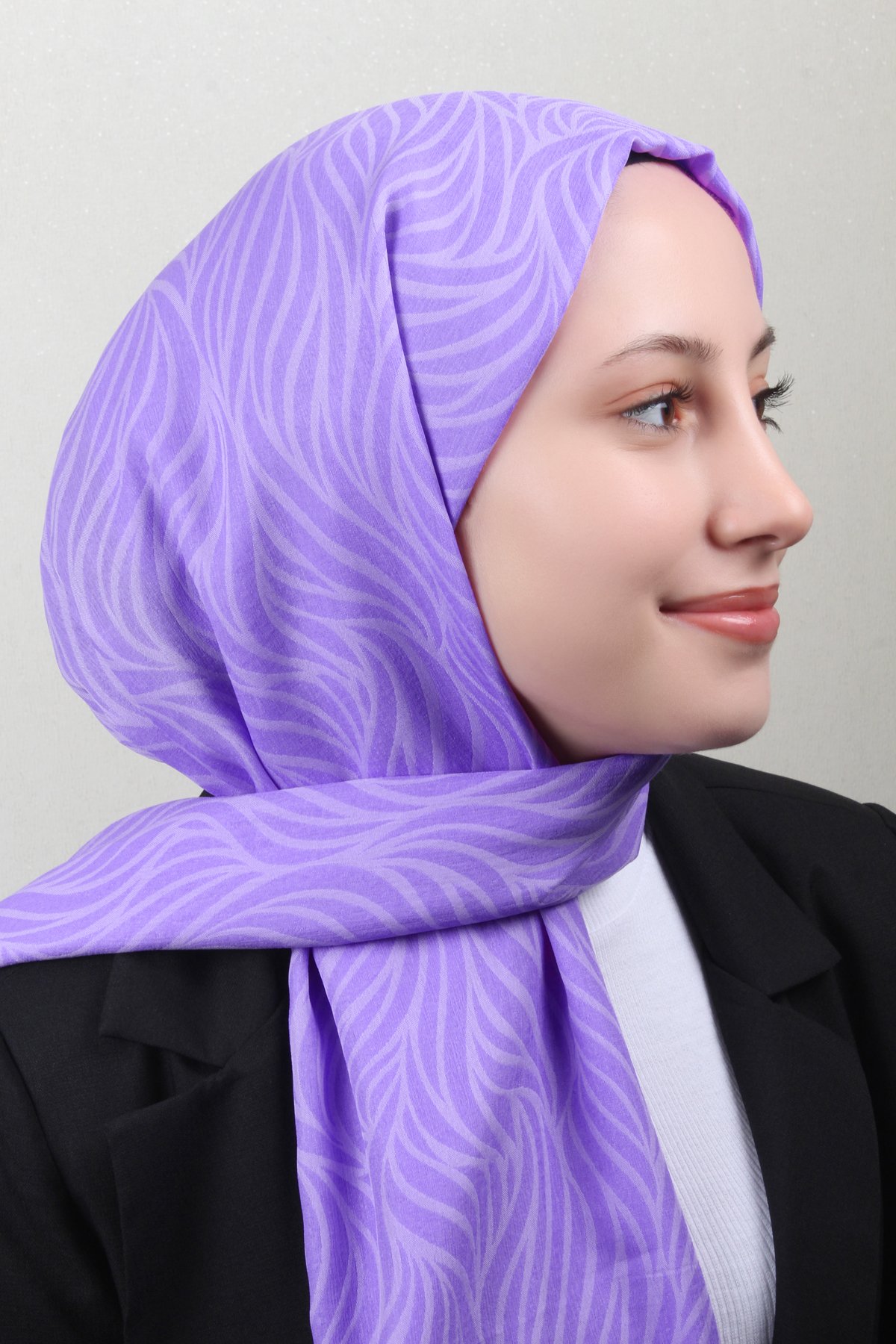 Armine Ultralıght Şal 3111-18 Leylak