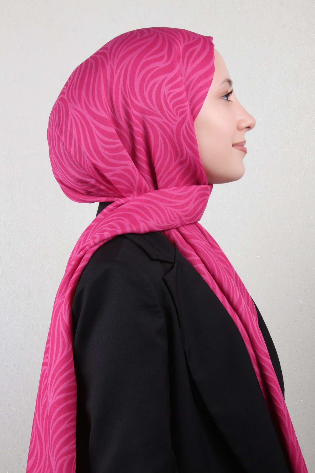 Armine Ultralıght Şal 3111-4 Şeker Pembe