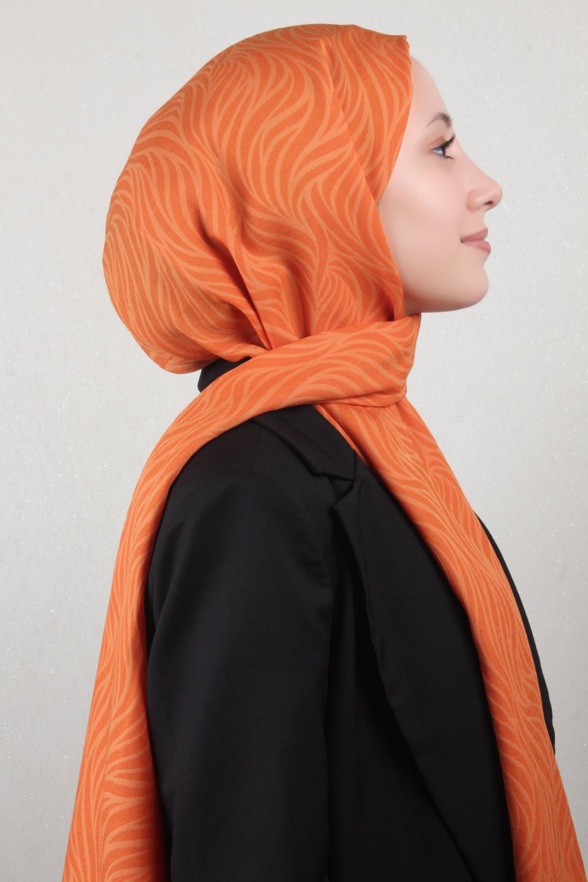 Armine Ultralıght Şal 3111-9 Turuncu