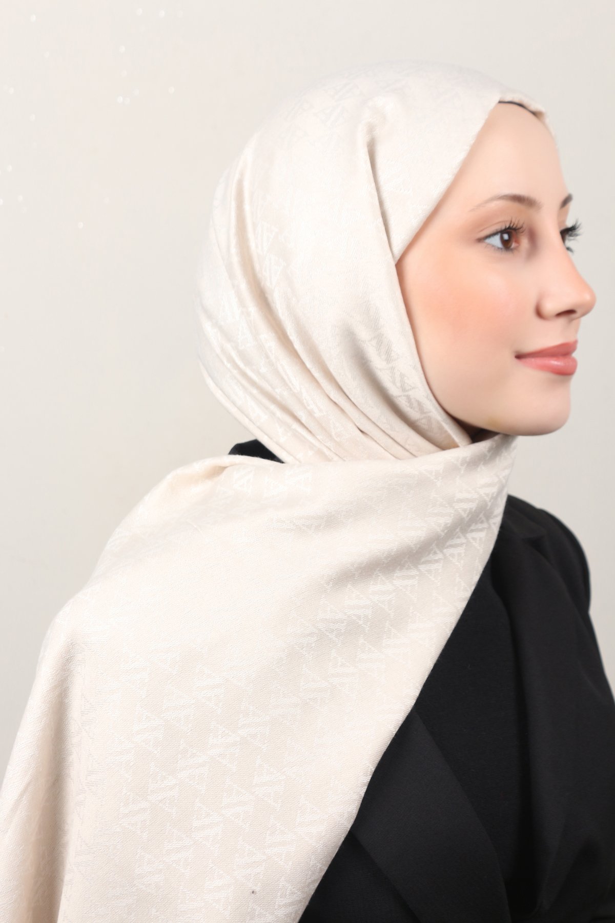 Armine Viscon Şal 3114-12 Açık Bej 