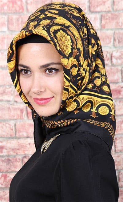 İthal İpek Eşarp 1522-1