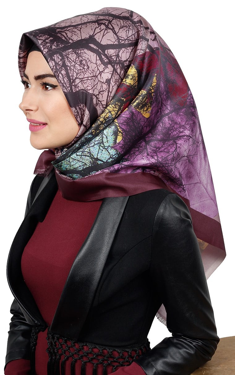 Tafta Dijital Eşarp 1332-1