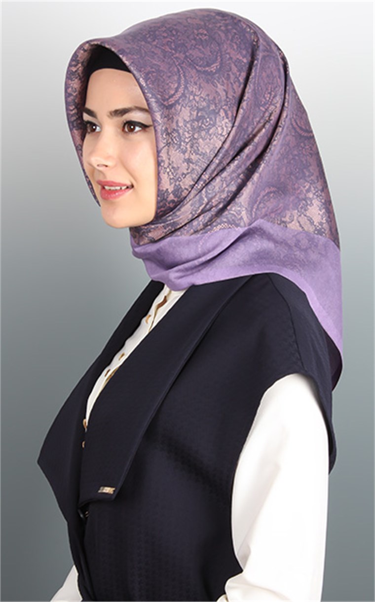 Pano Desenli Eşarp 1312-5