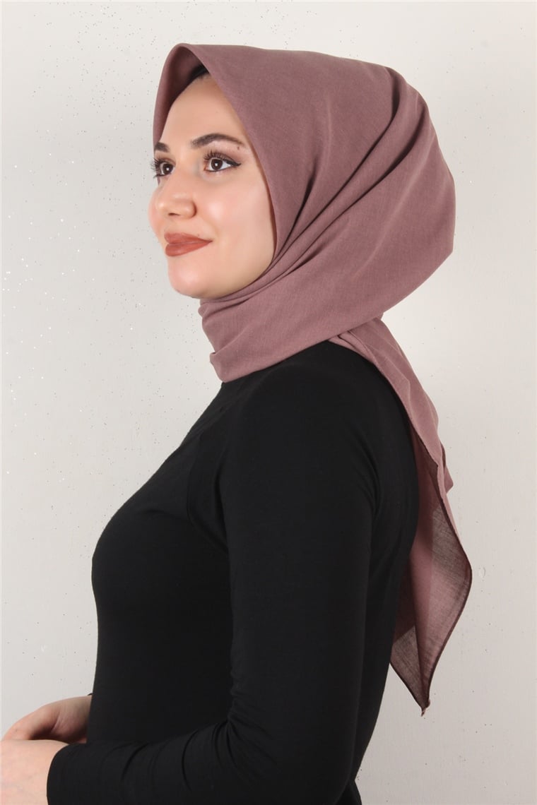 Bambu & Coton Eşarp 3087-22 Koyu Pudra