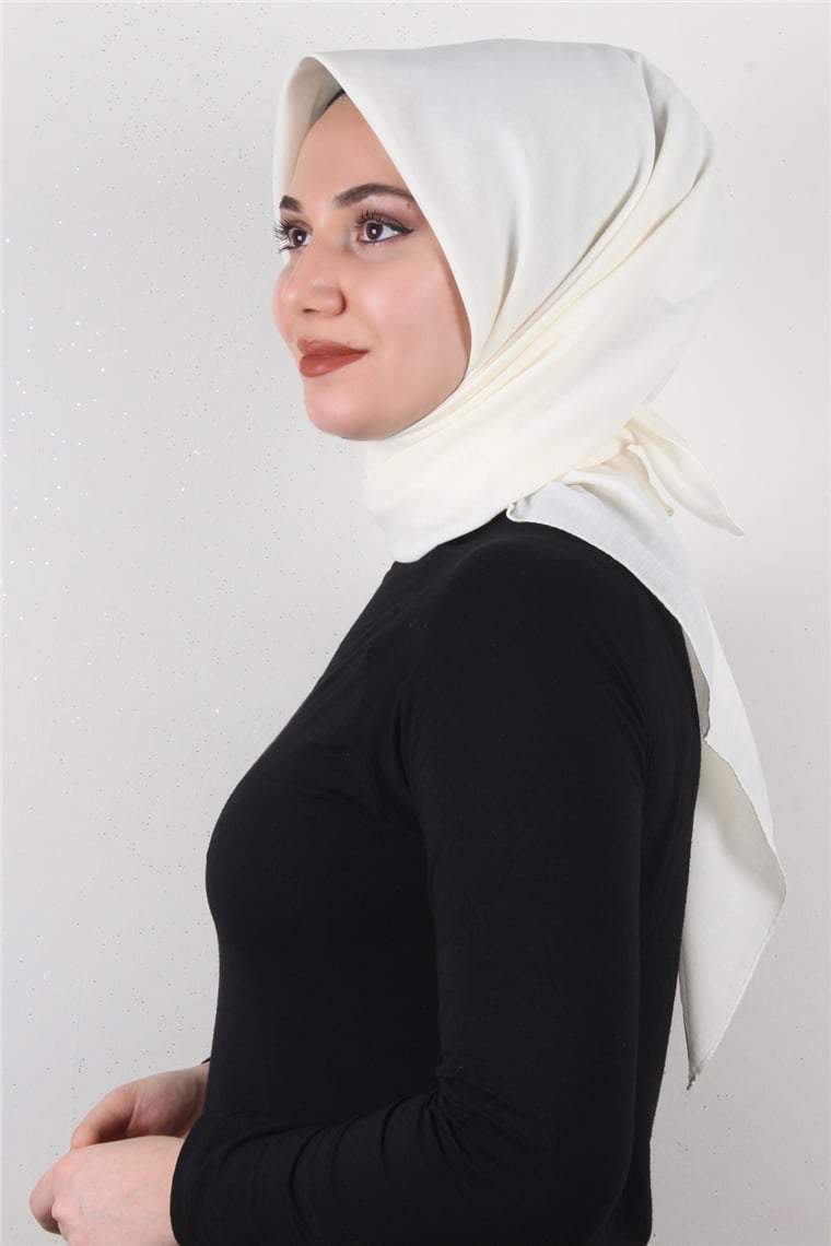 Bambu & Coton Eşarp 3087-25 Ekru