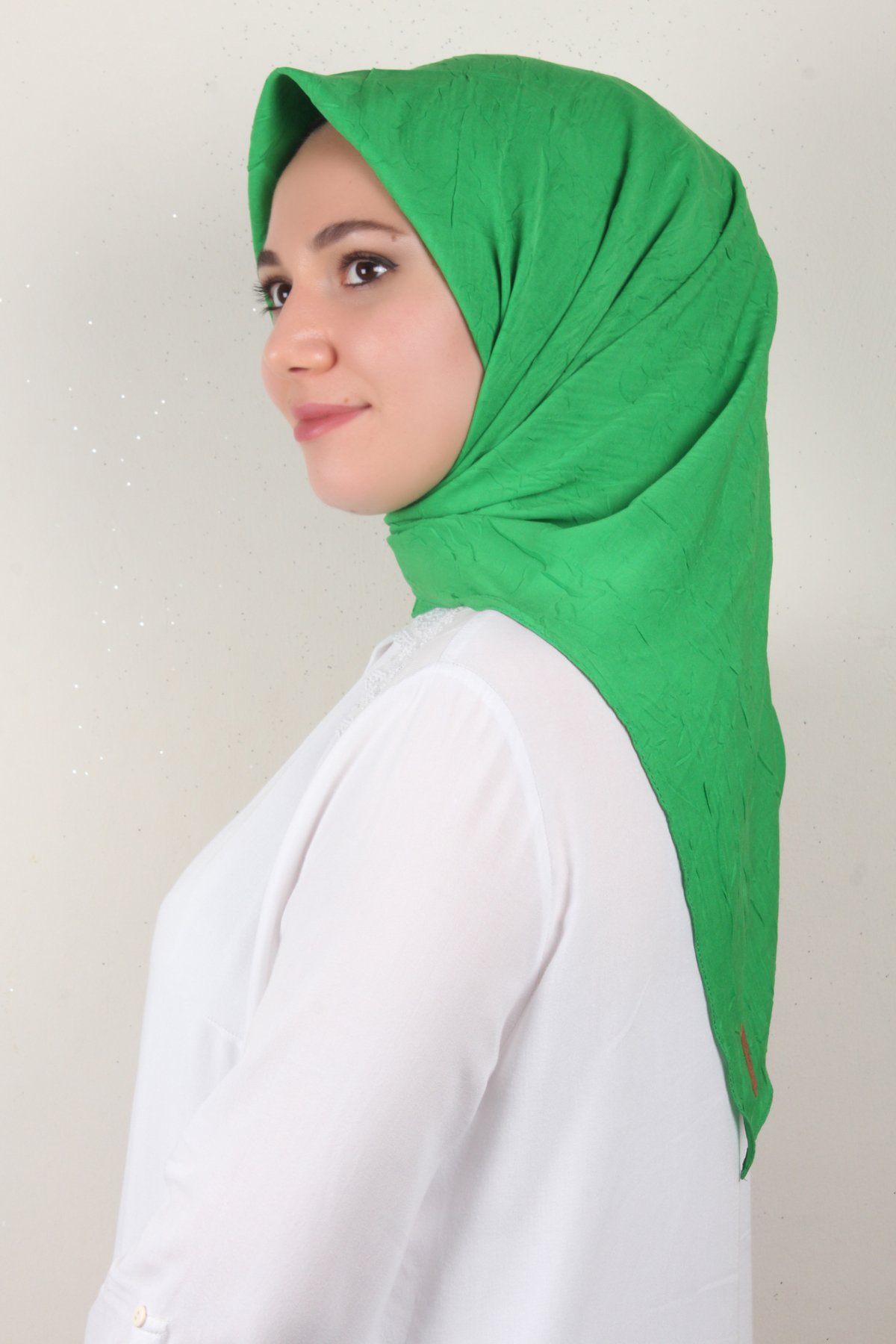 Bambu Kraşlı Eşarp 3081-49 Benetton