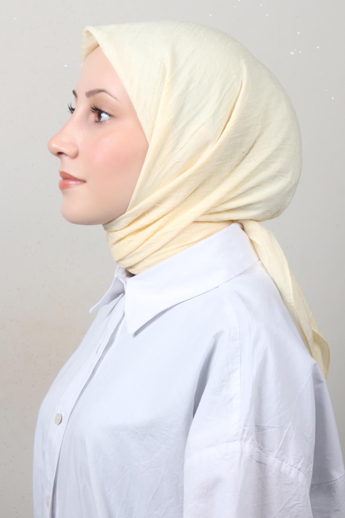 Bambu Kraşlı Eşarp 3081-77