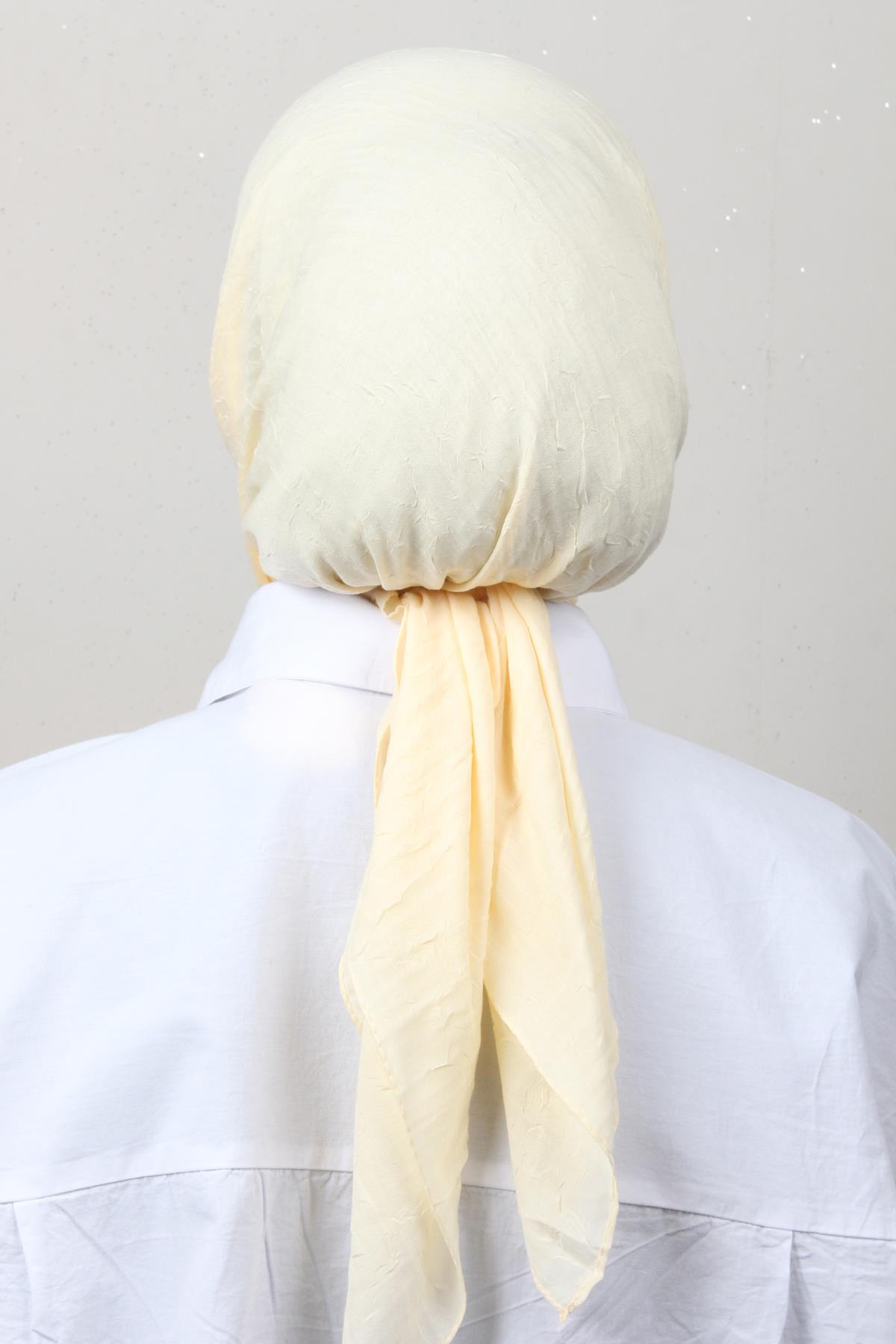 Bambu Kraşlı Eşarp 3081-77