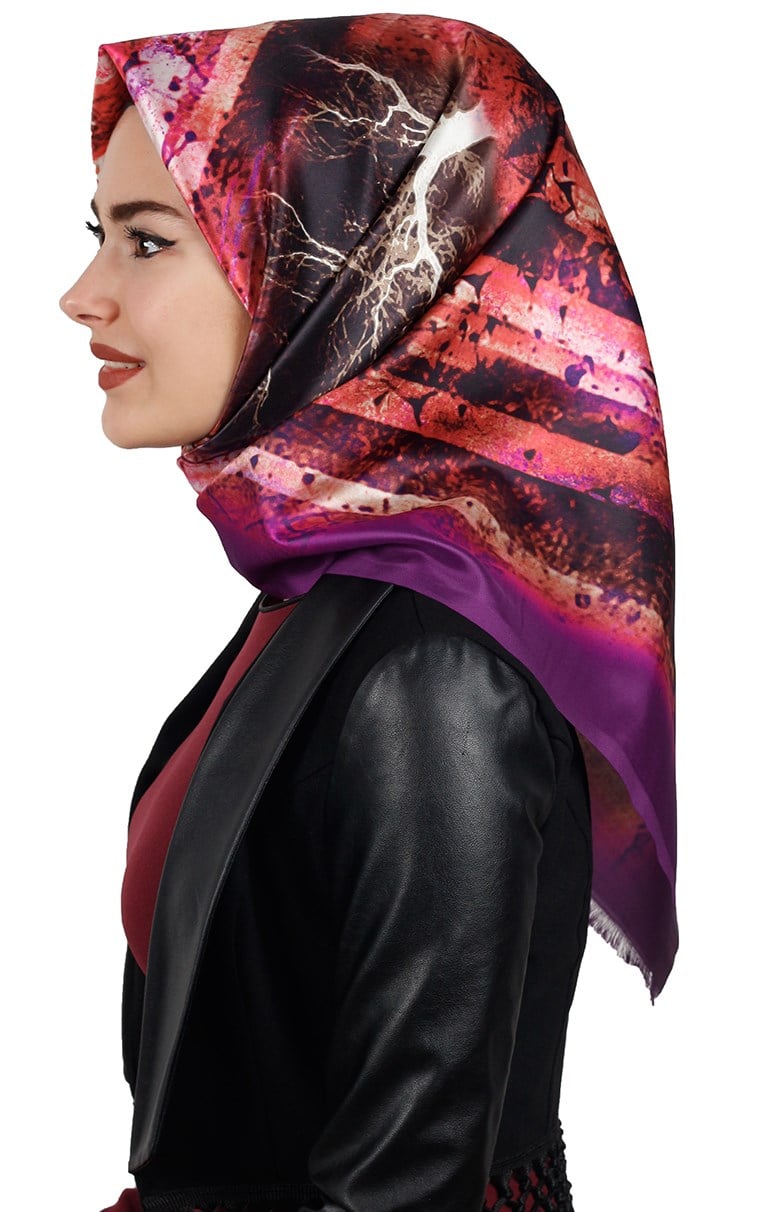 Tafta Dijital Eşarp 1335-1