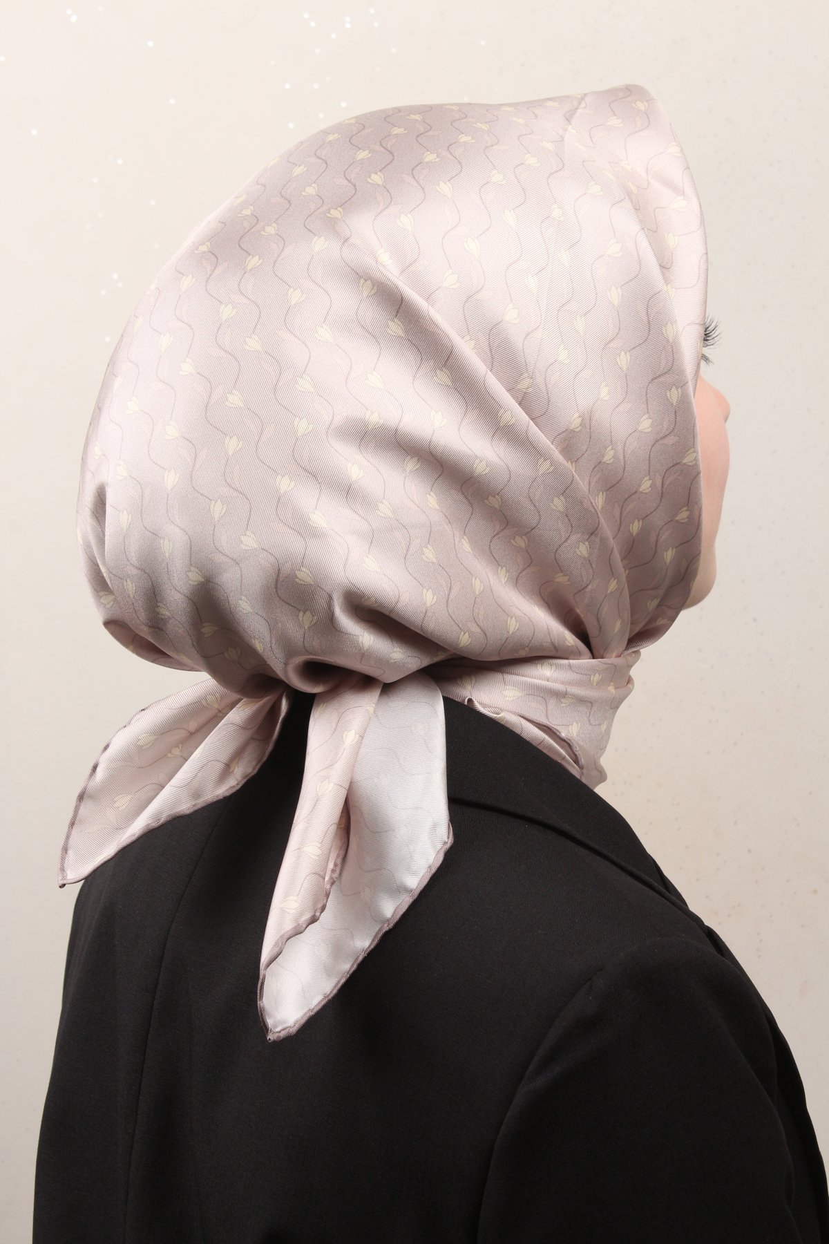 Belli Twil İpek Eşarp 4001-03 Vizon    