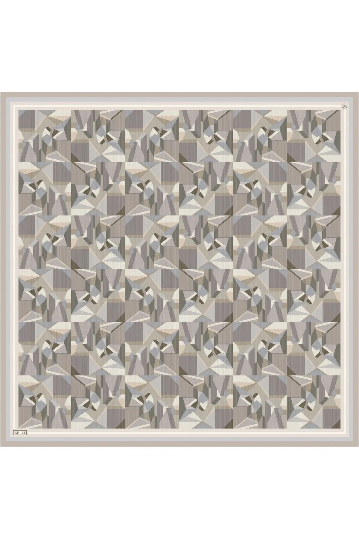 Belli Twill İpek Eşarp 2025 Yaz 4106-40