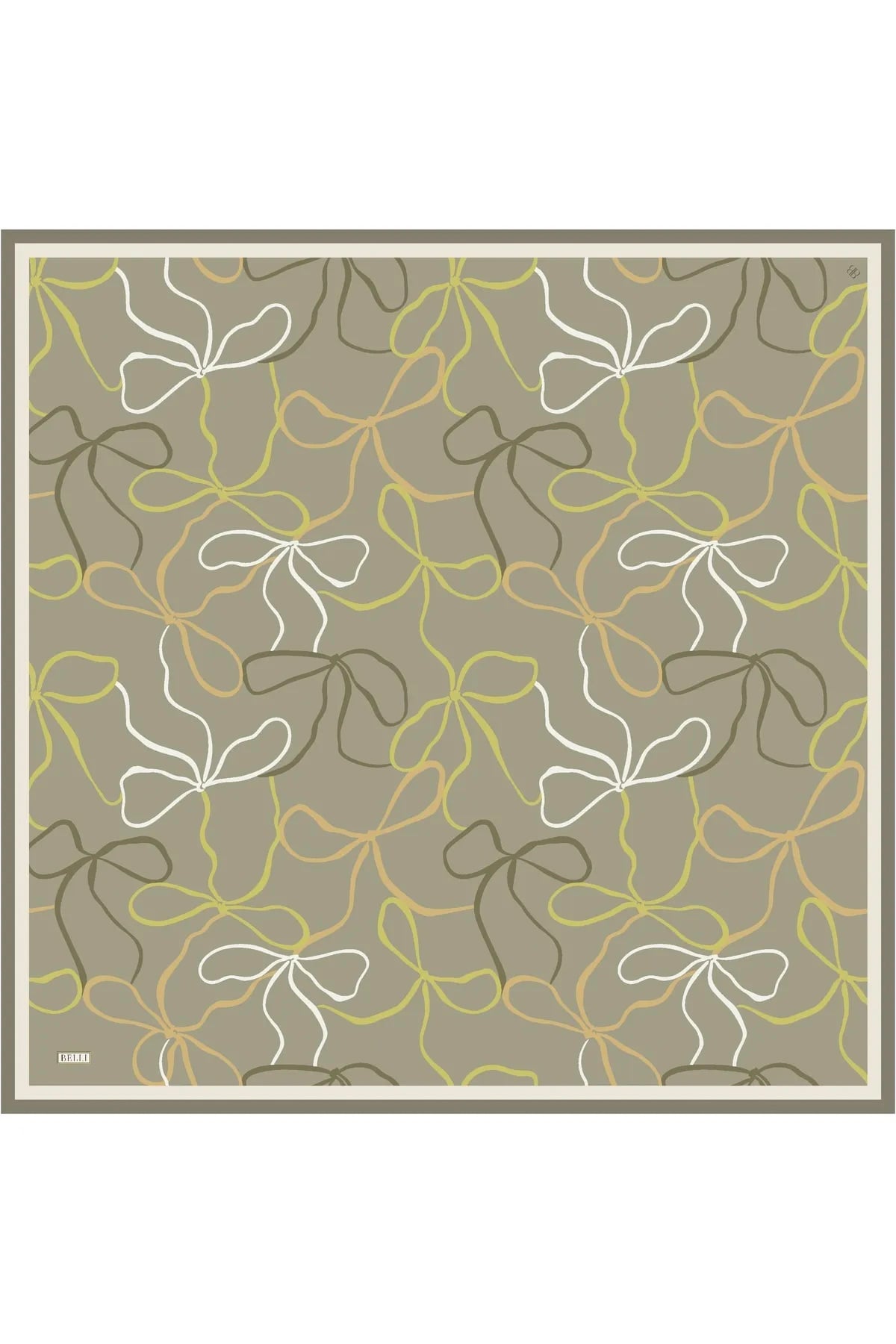 Belli Twill İpek Eşarp 2025 Yaz 4113-34