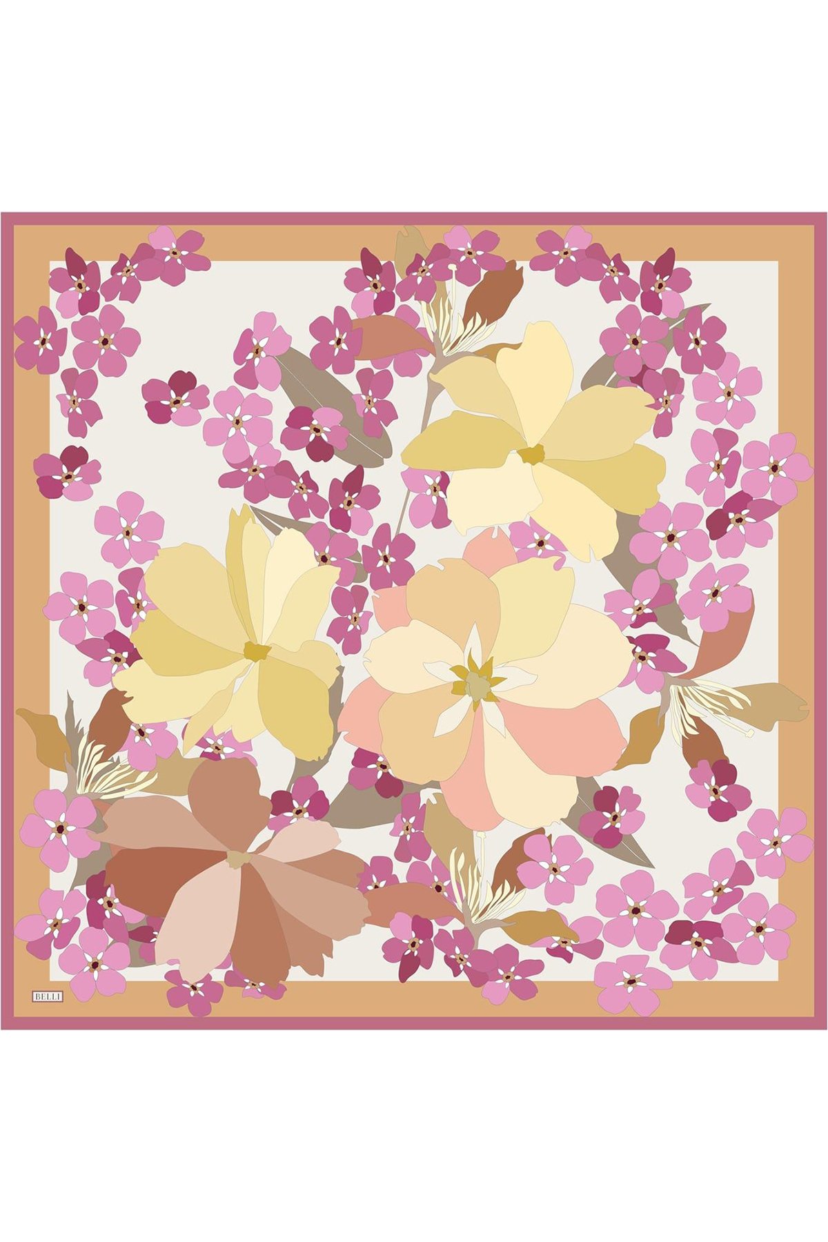 Belli Twill İpek Eşarp 4011-80