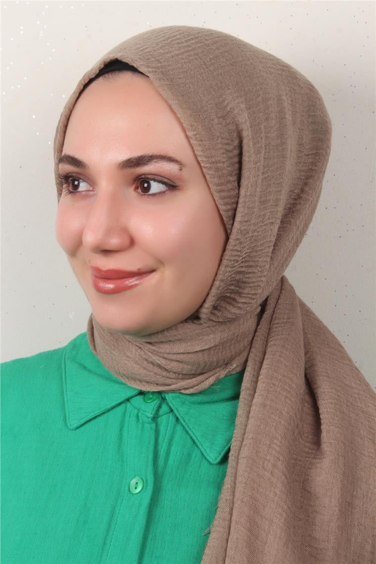 Bürümcük İnce Şal 3093-25 Islak Kum
