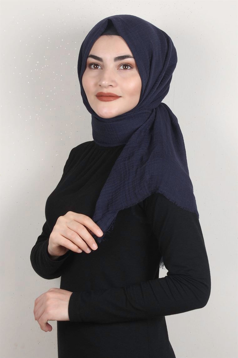 Bürümcük Şal 2025-8 Lacivert