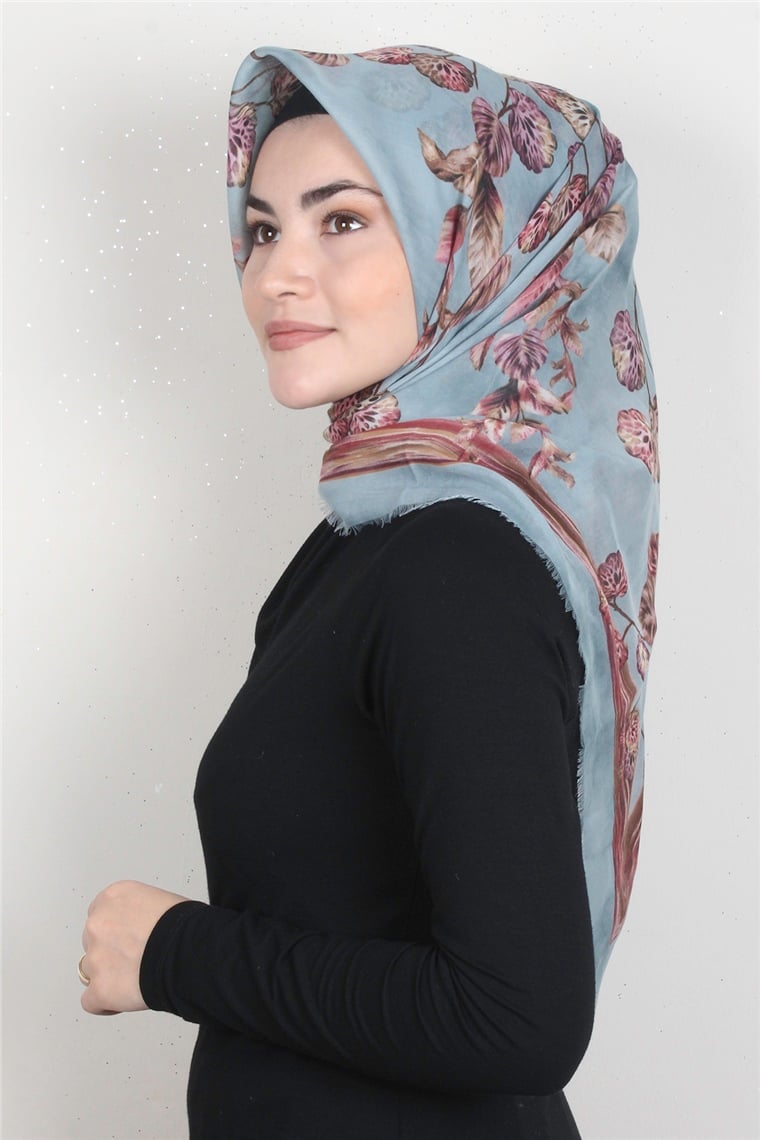 Coton Kare Eşarp 1669-2