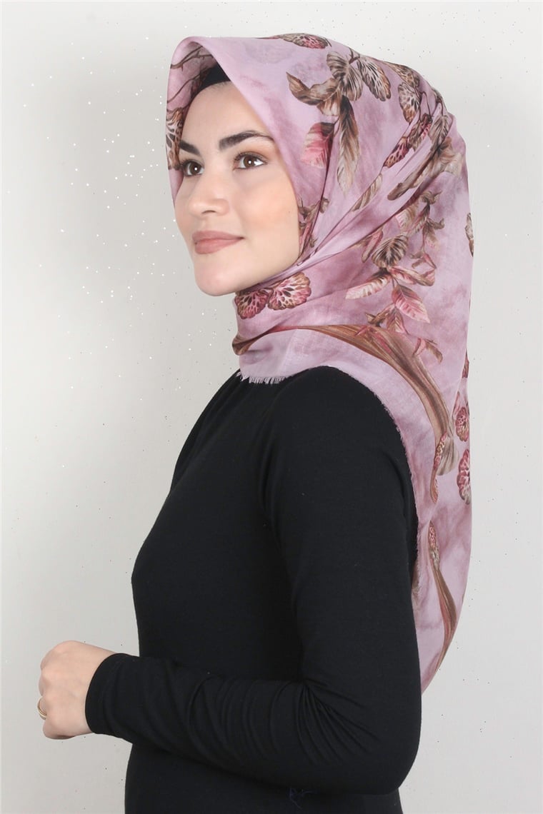 Coton Kare Eşarp 1669-20