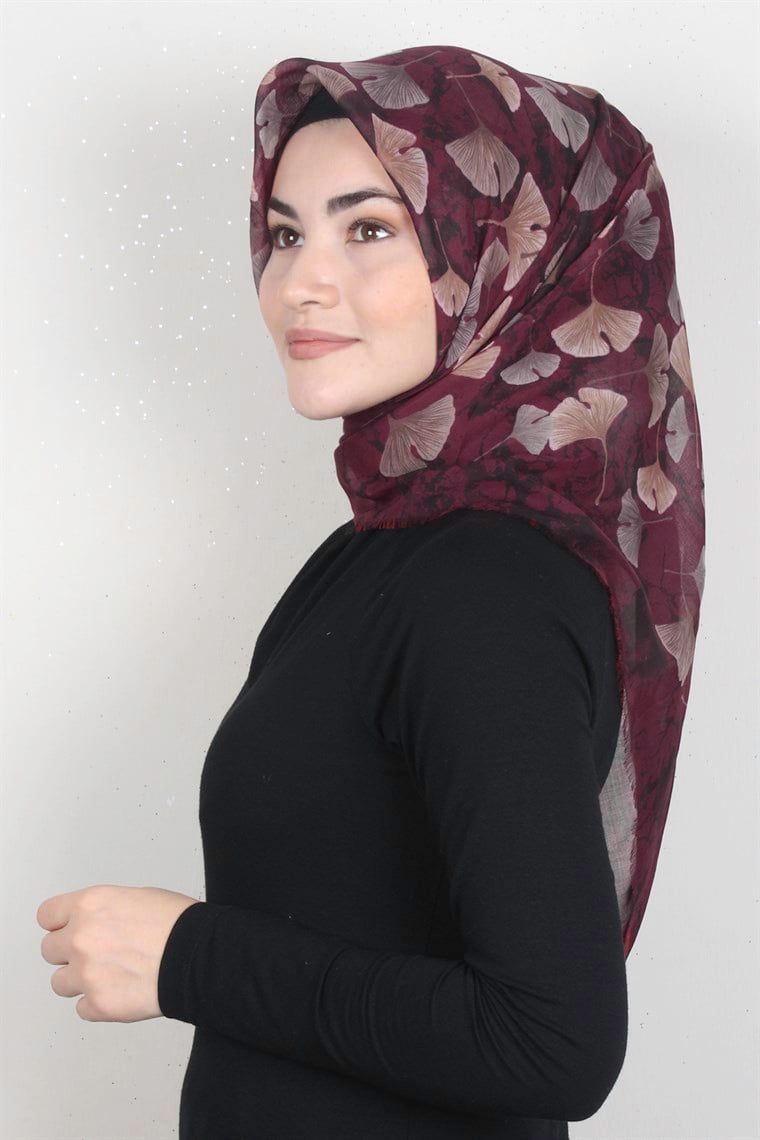 Coton Kare Eşarp 1672-26 