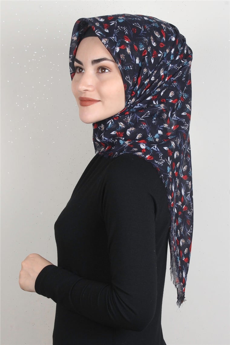 Coton Kare Eşarp 1675-2