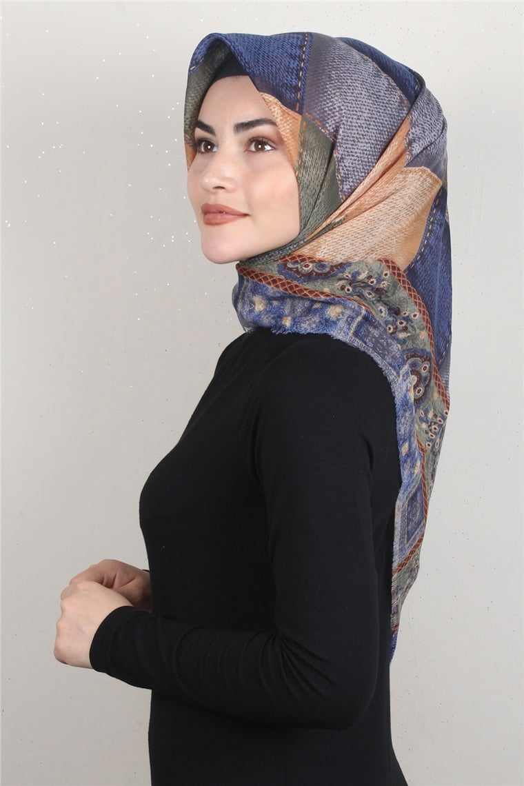 Coton Kare Eşarp 1681-1