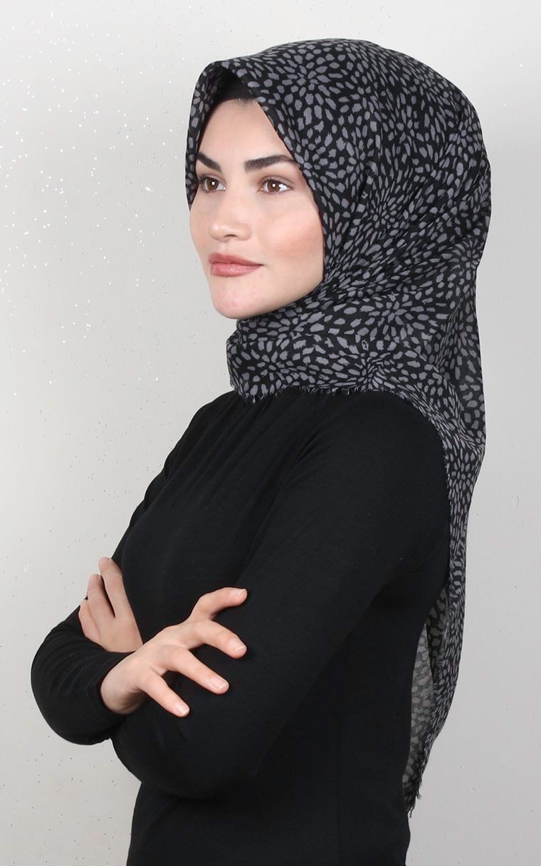 Coton Kare Eşarp 1686-1