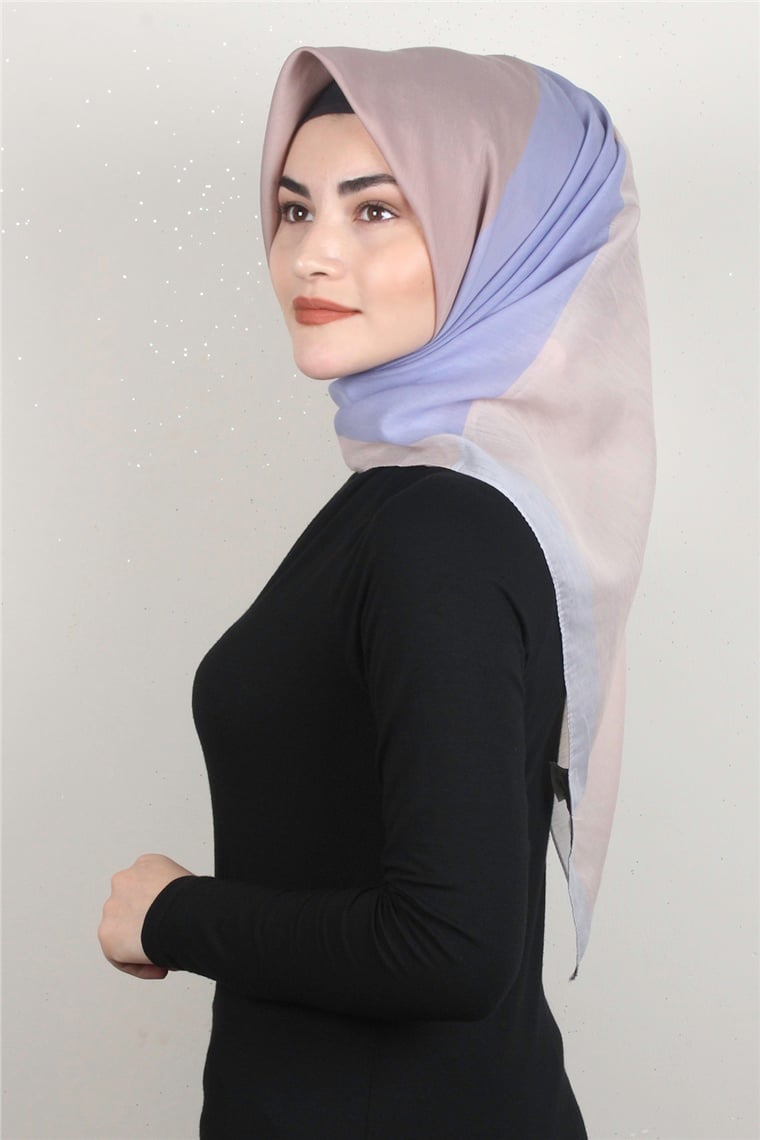Coton & Silk Eşarp 3634-1 Violet