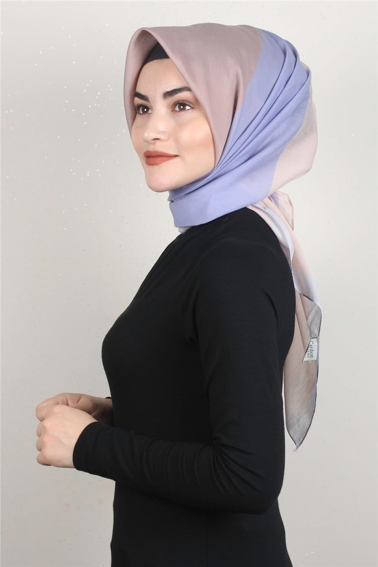 Coton & Silk Eşarp 3634-1 Violet