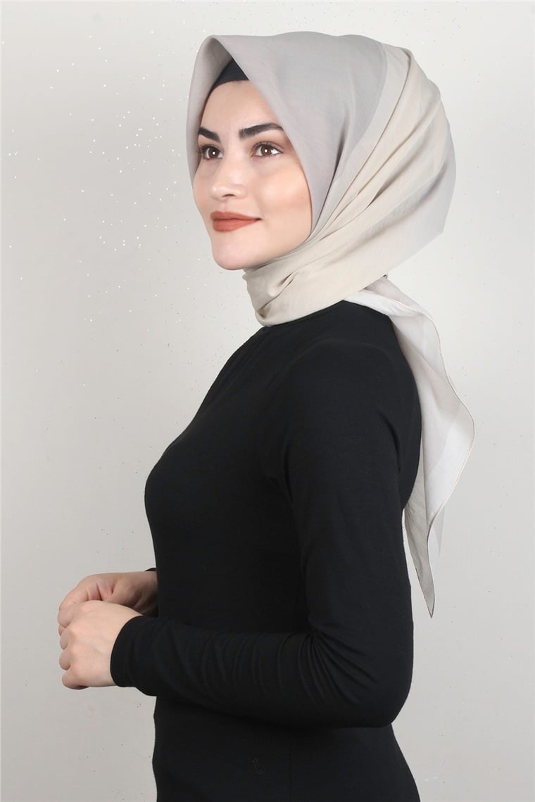 Coton & Silk Eşarp 3634-6 Taş 