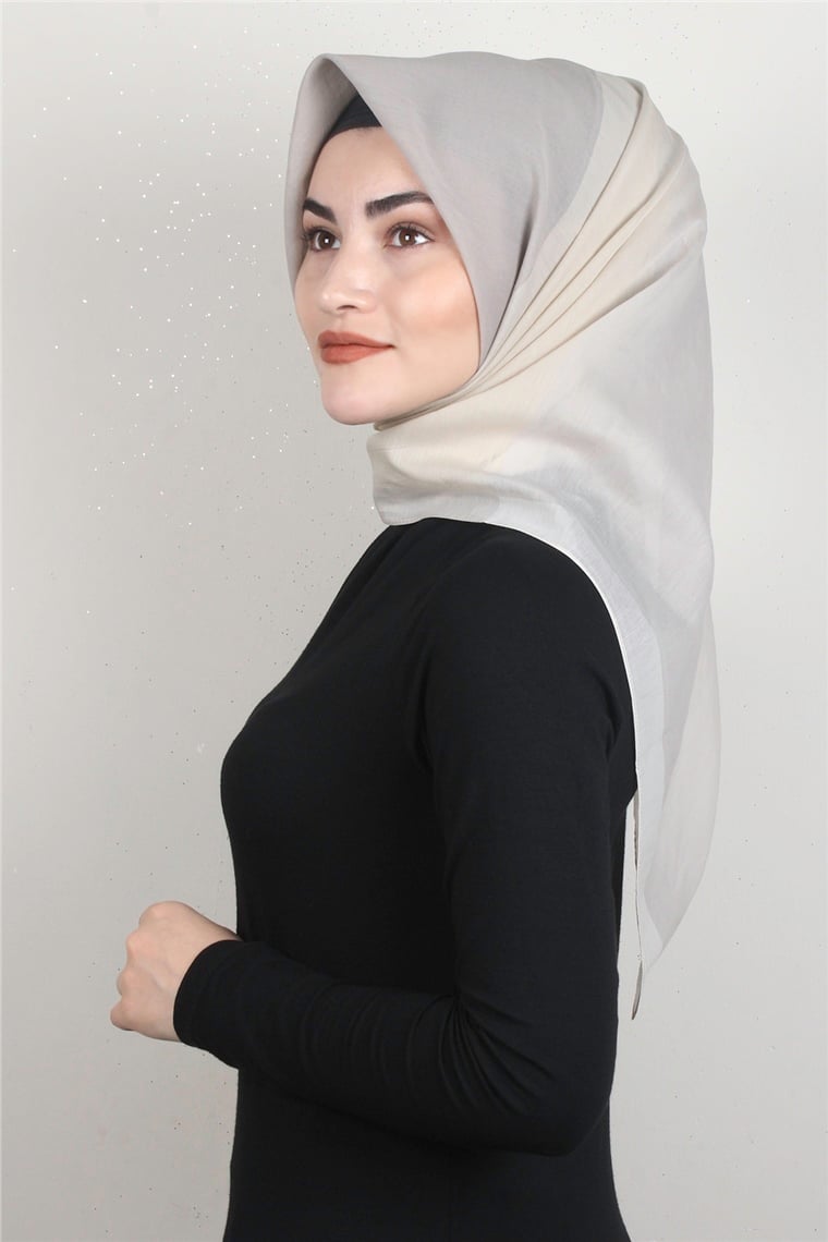 Coton & Silk Eşarp 3634-6 Taş 